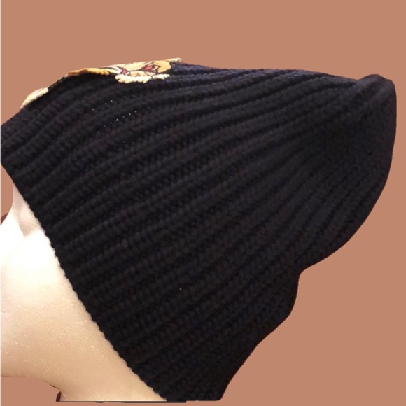 NWT Authentic GUCCI TIGER HEAD-EMBROIDERED Hat M - Picture 8 of 9